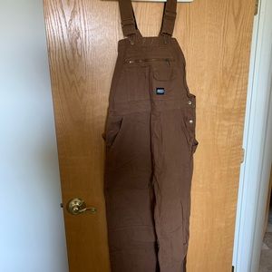 Key Mens Overalls Bibs size 36x32 Never Worn